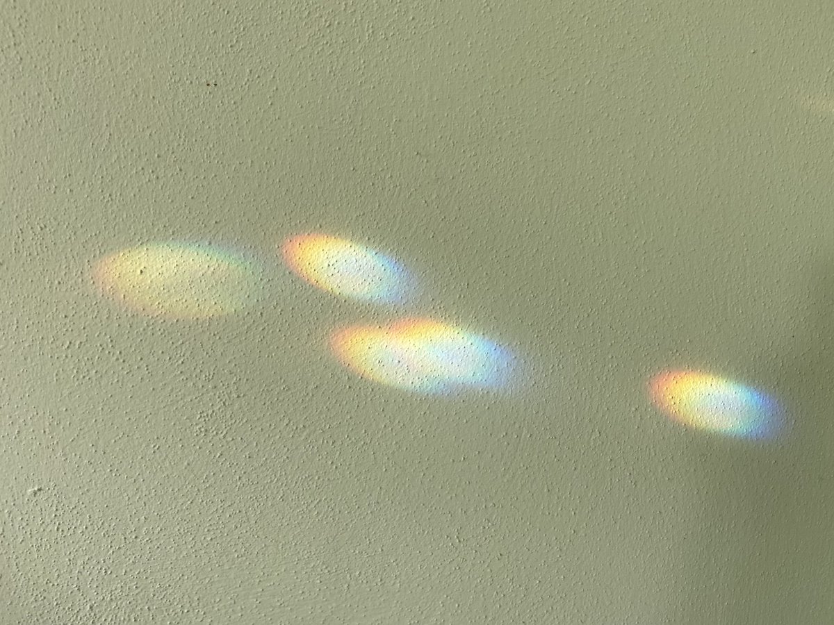 When the sun comes out to play!