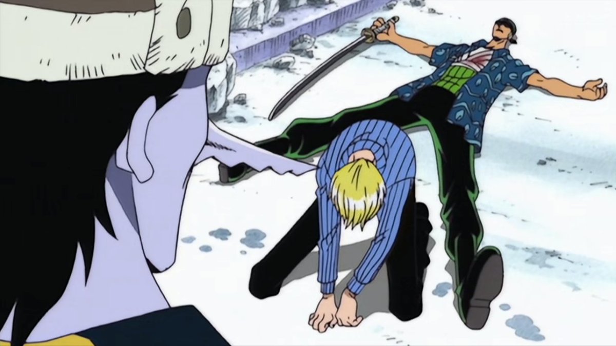 sanjiluvbot's tweet photo. sometimes i think about the way sanji would take a bullet for zoro and then i cry myself to sleep https://t.co/1TYtMkbwuu