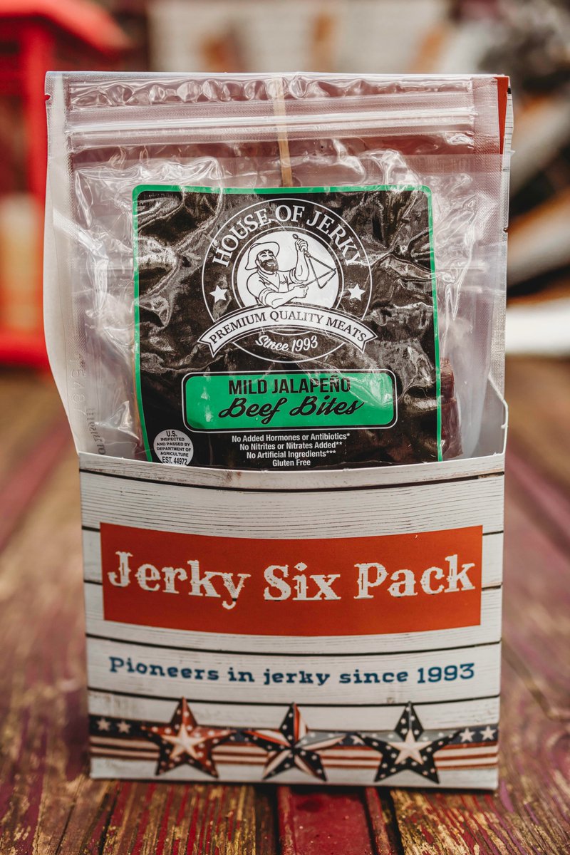 HouseOfJerky's tweet photo. 📦 Get ahead on holiday shopping with an extra hour to shop!⏰ It's your final chance to order discounted Christmas goodies for the foodie on your list. Order through today, 11/5/23 &amp; savor the savings of 10% OFF Jerky 6-Packs w/code 6pack23. https://t.co/A39DgpDRTb #beefjerky https://t.co/84EhDWMihj