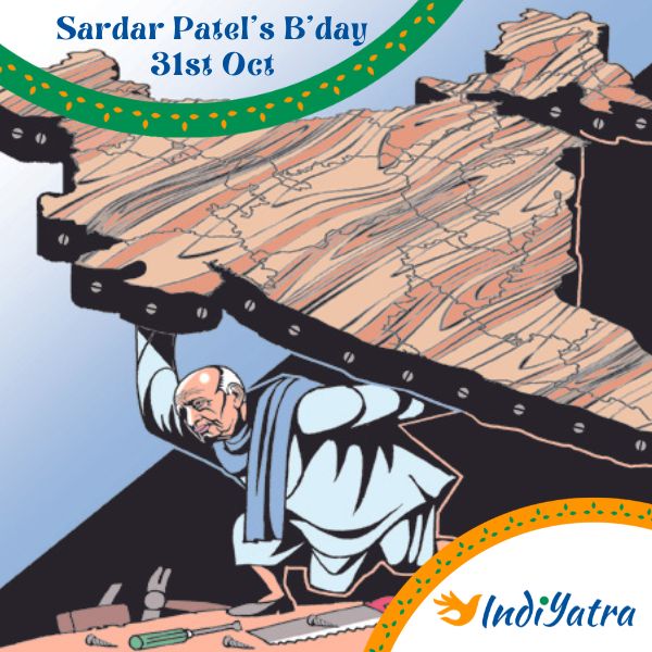 Did you try the quiz on how Sardar Patel integrated all the princely States of India. 

Do you know the stories beyond Kashmir and Hyderabad?

Try IndiYatra's Sardar Patel quiz
  
indiyatra.in/quiz-sardar-pa…