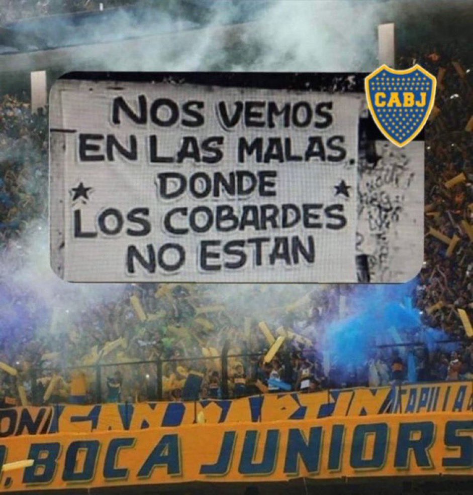 Umaabj's tweet photo. Soy del Barrio de La Boca, y siempre te voy a seguir en las malas a todas partes, las buenas ya van a venir. https://t.co/KyPe1ZHA4s