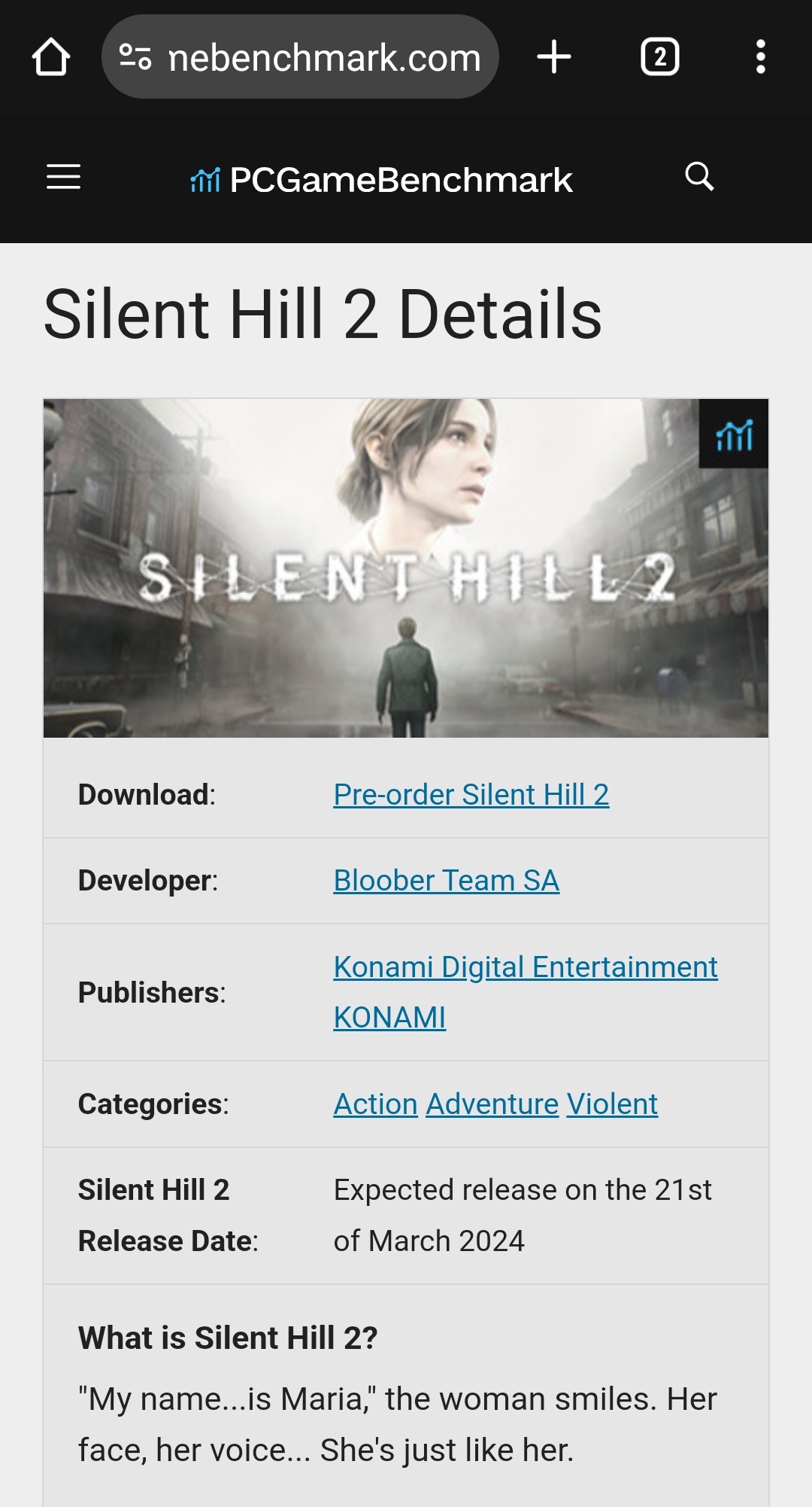 Silent Hill 2 (Remake) [PS5] - Página 6