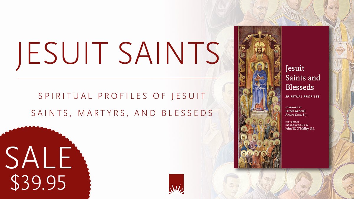 In honor of All Saints Day, we are holding a sale for our new publication “Jesuit Saints and Blesseds: Spiritual Profiles” Find yours today at jesuitsources.bc.edu