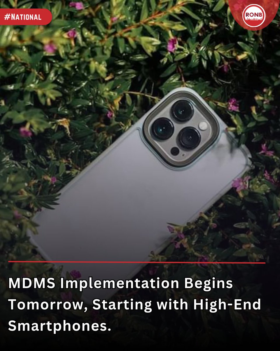 MDMS will be implemented from tomorrow in Nepal &amp; it will start from Highend Smartphones. 

However, the system wasn't implemented effectively in previous days though it was announced.