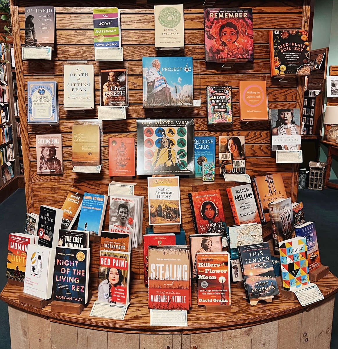 November is Native American History Month and we’re displaying some key titles to honor the celebration!

#northshirebookstore #manchestervt #saratogaspringsny #shoplocal #nativeamericanhistorymonth #november