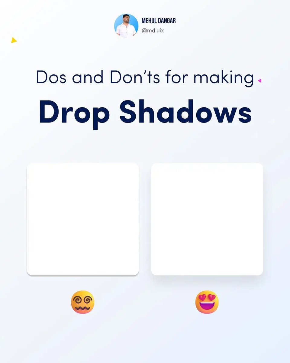 UiSavior's tweet image. Hi Designers ❤, checkout this article: know the basic does and don't of making cool shadows in U.I Design system, shadows are used when creating elevation in U.I, explore more if you can, it might be useful to you in one way or the other

#uiux #design #designgod #uidesign
