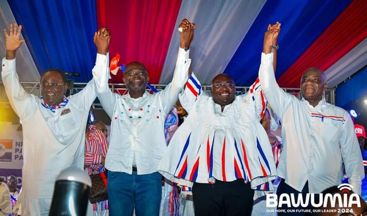 For immediate release.

On Saturday November 4, 2023, the delegates of the NPP decided in a crucial presidential election to select the party’s candidate for next year's general elections and one who will also take the leadership of the party from the successful tenure of Nana