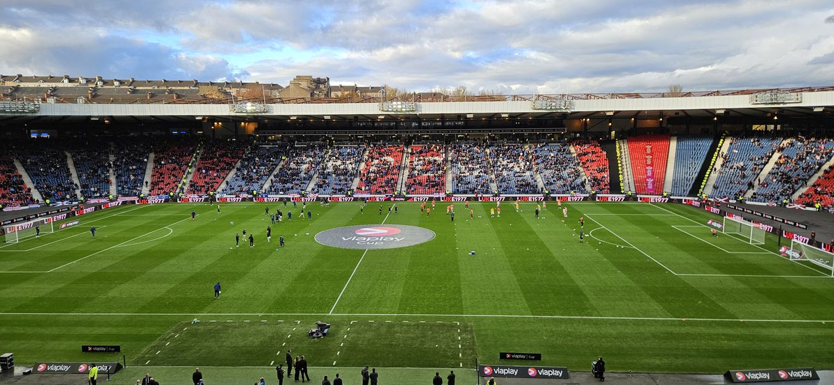 Live coverage of @JamTarts v @RangersFC in the @ViaplaySportsUK Cup semi-final coming up on Hearts TV. Video for international subscribers, audio only in the UK. Jimmy Sandison & myself on air from 14.45 #hmfclive