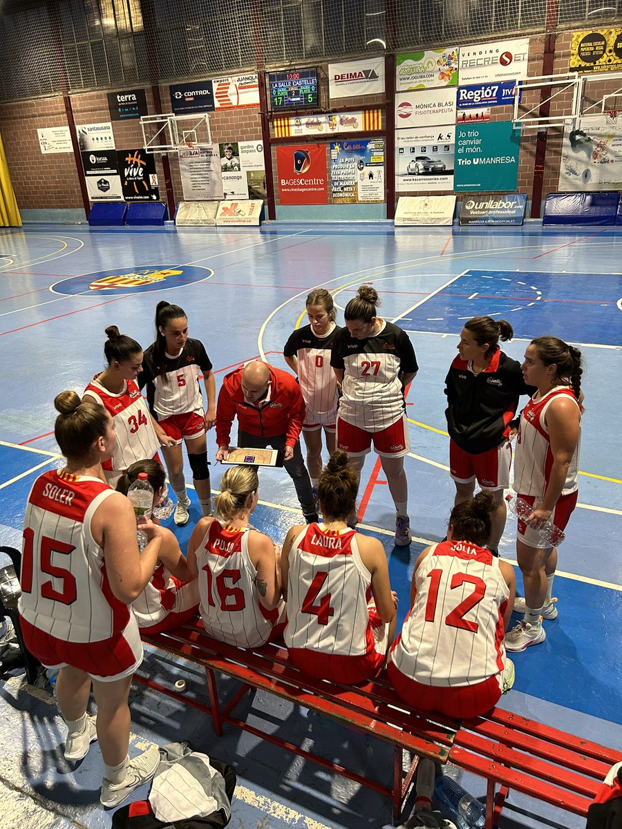 basquetsalle's tweet photo. 🔴⚪️ PARTIT DE LA JORNADA

😍🔝 El nostre Sénior Femení segueix en un gran estat de forma després de sumar una altra victòria aquest cap de setmana 🆚 @cbcastellet 

💪🏼👏🏼 Seguiu així noies!!! Ens encanta veure-us gaudir a la pista!!! #somsalle https://t.co/CSLviFrzuu