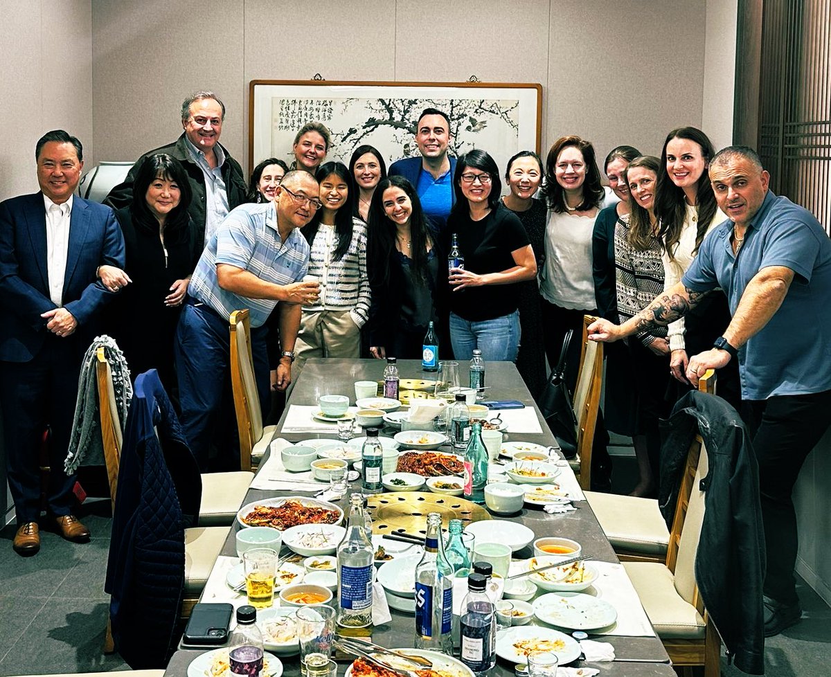 Bill Zammarrelli (@billzammd) on Twitter photo Phenomenal MSKCC past and present team dinner in Seoul
<a href="/IGCSociety/">IGCS</a> <a href="/TeamOvary_MSK/">Team Ovary, Memorial Sloan Kettering Cancer Center</a> <a href="/TeamEndo_MSK/">MSKCC Team Uterus</a> #igcs2023 Phenomenal MSKCC past and present team dinner in Seoul
<a href="/IGCSociety/">IGCS</a> <a href="/TeamOvary_MSK/">Team Ovary, Memorial Sloan Kettering Cancer Center</a> <a href="/TeamEndo_MSK/">MSKCC Team Uterus</a> #igcs2023