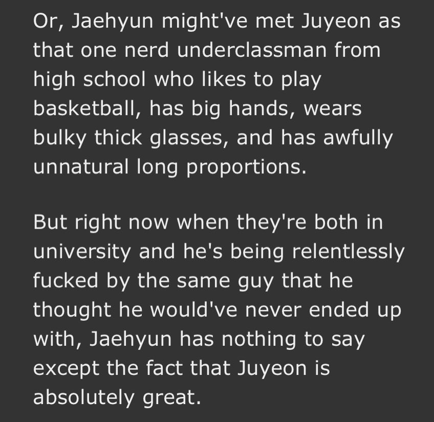 jjaeism's tweet photo. leave you with that afterglow — jumil fic 

☆ HJF prompt 
☆ explicit 
☆ 20k 

https://t.co/tH9QR6h6BA https://t.co/72HDRcuMVe
