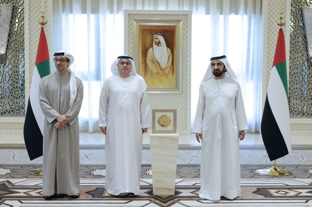 .<a href="/HHShkMohd/">HH Sheikh Mohammed</a> honoured Sheikha Lubna bint Khalid Al Qasimi, as the ‘Best Figure for Supporting Gender Balance’, honoured <a href="/MoIATUAE/">وزارة الصناعة والتكنولوجيا المتقدمة</a> &amp; <a href="/ese_ae/">مؤسسة الإمارات للتعليم المدرسي</a> as ‘Best Federal Entity for Supporting Gender Balance’ &amp; honoured <a href="/MOHRE_UAE/">وزارة الموارد البشرية والتوطين</a> winner of ‘Best Initiative for Supporting Gender Balance’.
