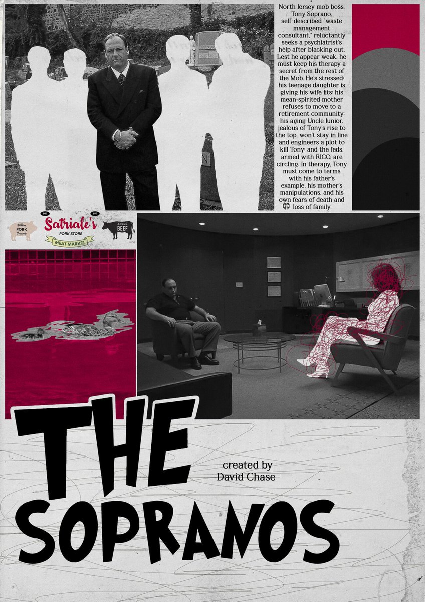 PosterSpy's tweet image. The Sopranos fan poster by ieqitaph
#TheSopranos #TonySoprano