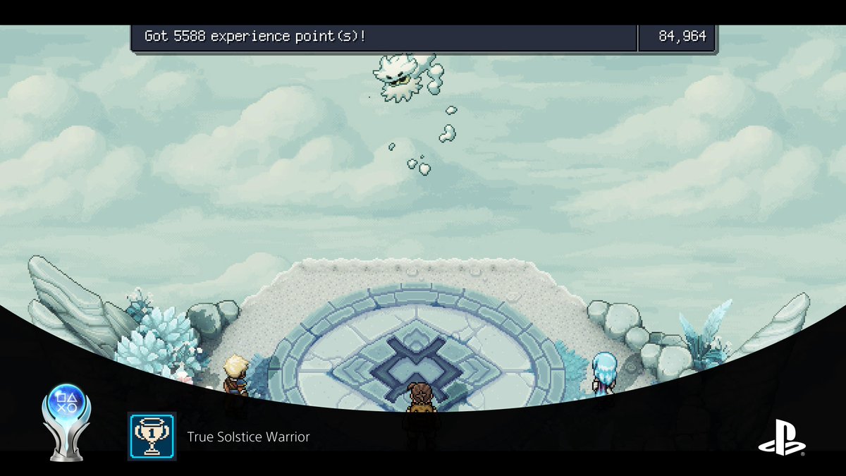 Dewar_Rhowa's tweet photo. @polykill #justbeatit Sea of Stars.  This one brought me back to a simpler time.  The nostalgia vibe is real &amp; I loved all of it. 10 outta 10.  Well...maybe 9.5 because of that 1 achievement iykyk... https://t.co/5ImuIQwguP