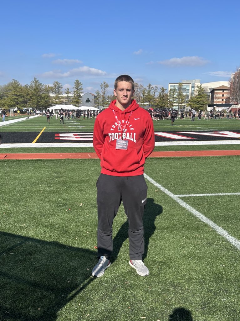 Had a great game day visit with <a href="/football_ncc/">NCC Football</a> yesterday. Thanks <a href="/CoachFehrle/">Coach Fehrle</a> for having me out!
<a href="/CoachSpence_NCC/">Coach Spencer</a>