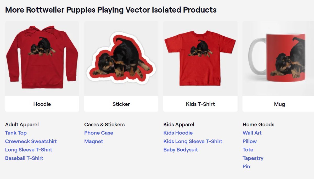 Rottweiler Puppies Playing Vector Isolated - Puppies Playing - #TShirt #TeePublic #taiche #dogsplaying  #dogs #dog #puppy #doglife #doglover #cutedogs #doglovers #puppies #doggydaycare #dogslife #happydogs #dogwalker #puppylove #cutedog #dogshavingfun teepublic.com/t-shirt/527956…