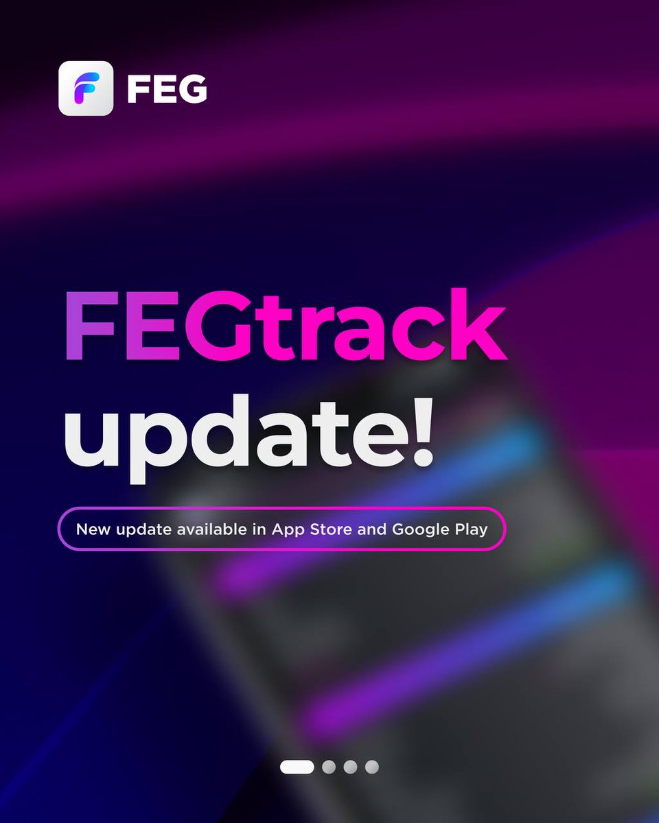 FEGbullish's tweet photo. STAY ON TRACK📲

“Get ready to upgrade your investor experience with the FEGtrack App”📲

Now available in Apple Store &amp; Google play, just type in FEGtrack! 

#StayOnTrack
#KeepOnTrack
#TrackToTheFuture 

DOWNLOAD TODAY and watch your staking rewards grow 📊
 #FEGtoken #FEG https://t.co/ov06V31gRJ