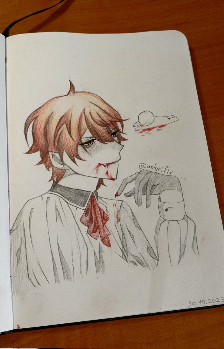 asteriqwr's tweet photo. Vampire Tsukasa ;3 #pjsk_FA #pjsktwt #TsukasaTemma #Vampire https://t.co/c5Rn16IaZs