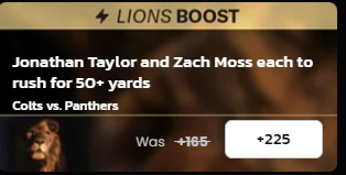 TheeDegenBoosts's tweet photo. Nightly Boosts MeGGa Thread

BetMGM
Olave 50+ Kamara 30+ Rec +140
+0.8% EV, 138 FV (42.0%)

Bagent Pass TD-Moore 50+ +150
+2.9% EV, 143 FV (41.2%)

Taylor-Moss 50+ +225
+4.5% EV, 211 FV (32.2%)

Tune 175+ 1 Pass TD +260
-12.6% EV, 312 FV (24.3%) https://t.co/woHkWj2u9B