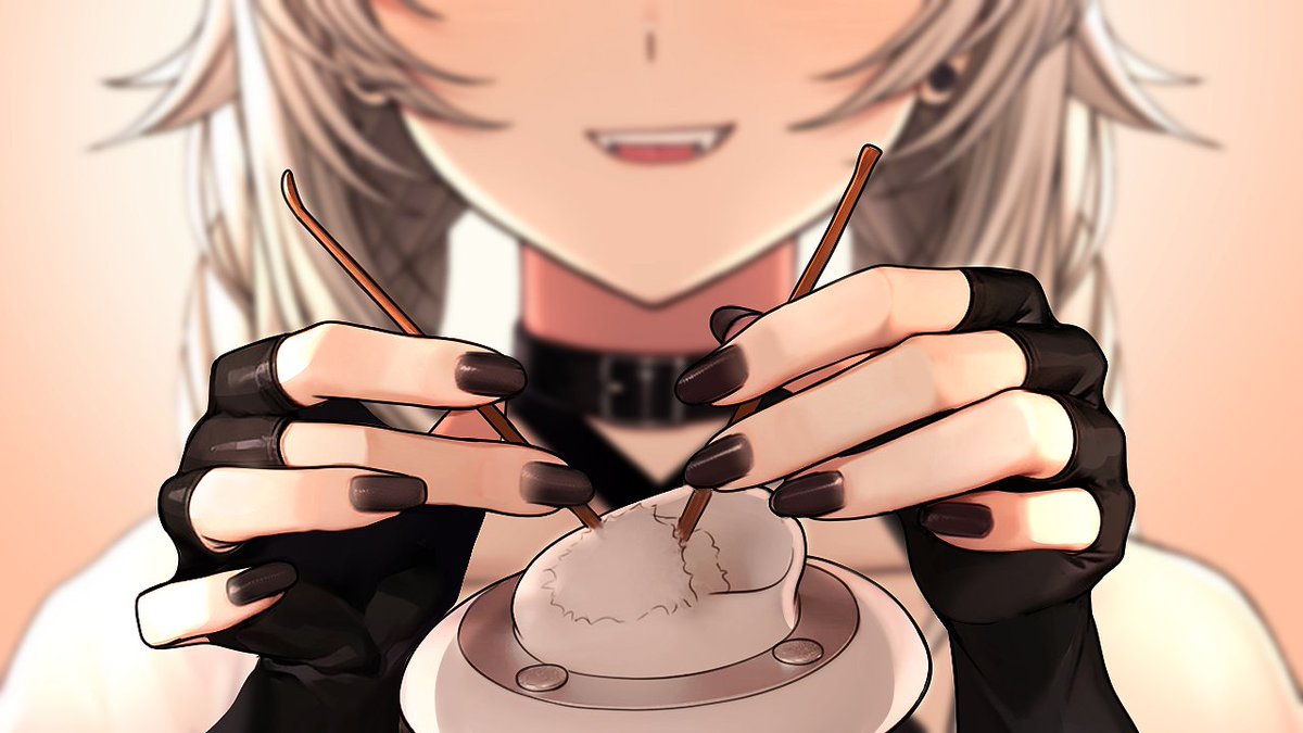 「►⌠ASMR STREAM⌡◄ #Vtuber  STARTING IN 1HO」|Saruei 💥のイラスト