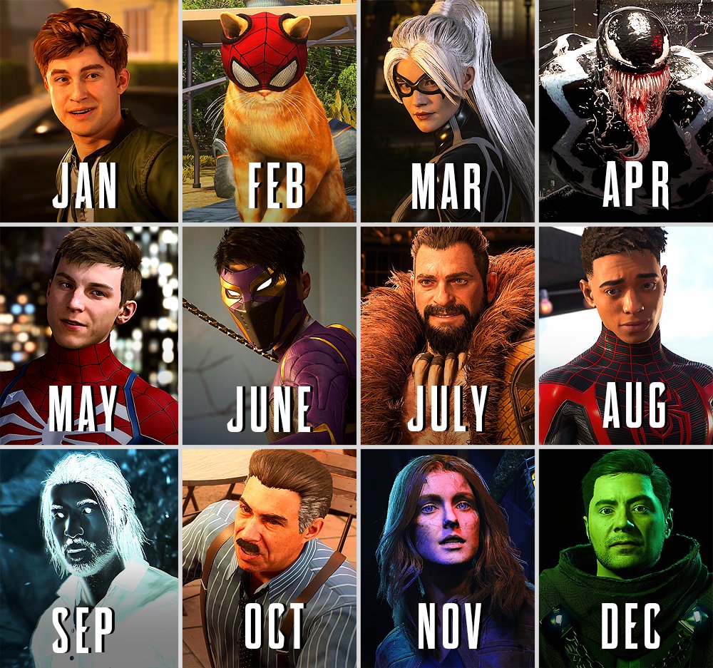 ursRockrider's tweet photo. Which Marvel's Spider-Man 2 Character are you? https://t.co/49J37puJvK