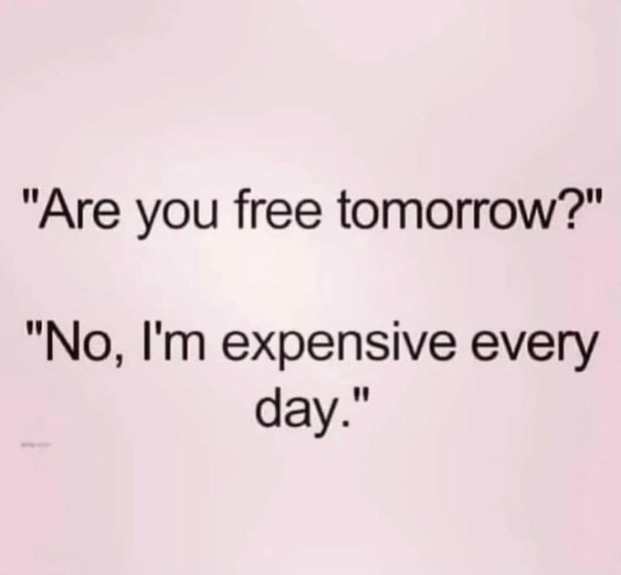 For all the dudes that think if they go on a real date, they get it for &ldquo;free&rdquo; 🫣 https://t.co/t4Sdm9<a href="/tag/wisdom"class="tags"><span>#wisdom</span></a>