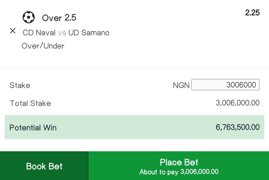 fennan_milly's tweet photo. Free 🆓 🆓 🆓 🆓 ��💯
🟰 TOURNAMENT: Spain Amateur 

📆Date: 05/11/2023

⏰Time:4:30PM

🏆Match: ??
✅Tip:Ov2.5 FT

💯Manipulated Info 

🍢Odds:2.30

Stake: Maximum Stake(MAX-100)
Join the VIP telegram channel....
https://t.co/GX8Qn264vL https://t.co/NZezGEVW95