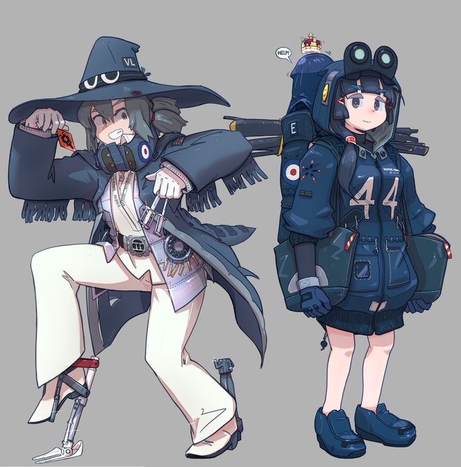 ファントムFG.1(導入初期)とシーキングHAS.1の捏造イメージ図でした 