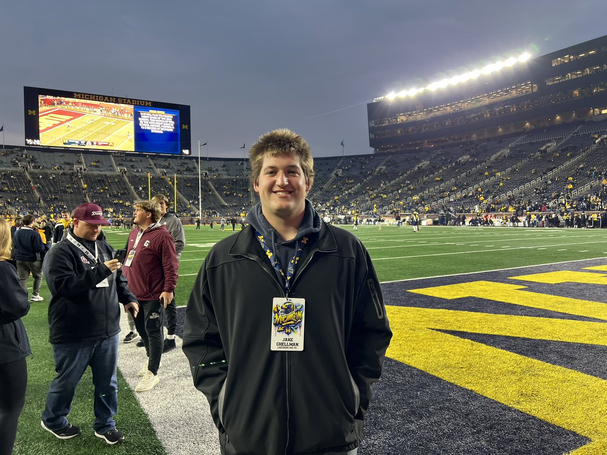 Jake Chellman (@chellmanjake) on Twitter photo Had a great game day visit at Michigan! Thank you for the invite. <a href="/Coach_SMoore/">Sherrone Moore</a> <a href="/AKarsch_UM/">Albert Karschnia</a> Had a great game day visit at Michigan! Thank you for the invite. <a href="/Coach_SMoore/">Sherrone Moore</a> <a href="/AKarsch_UM/">Albert Karschnia</a>