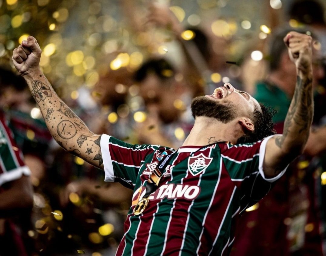 MedioRiver's tweet photo. "¿Si en algún momento sentí que se nos escapaba la Copa? en el Monumental contra River Plate, sus jugadores pasaban por nuestro lado y volaban, el estadio nos impuso mucho respeto".

Guga, jugador del Fluminense. https://t.co/vJpU0IXwar