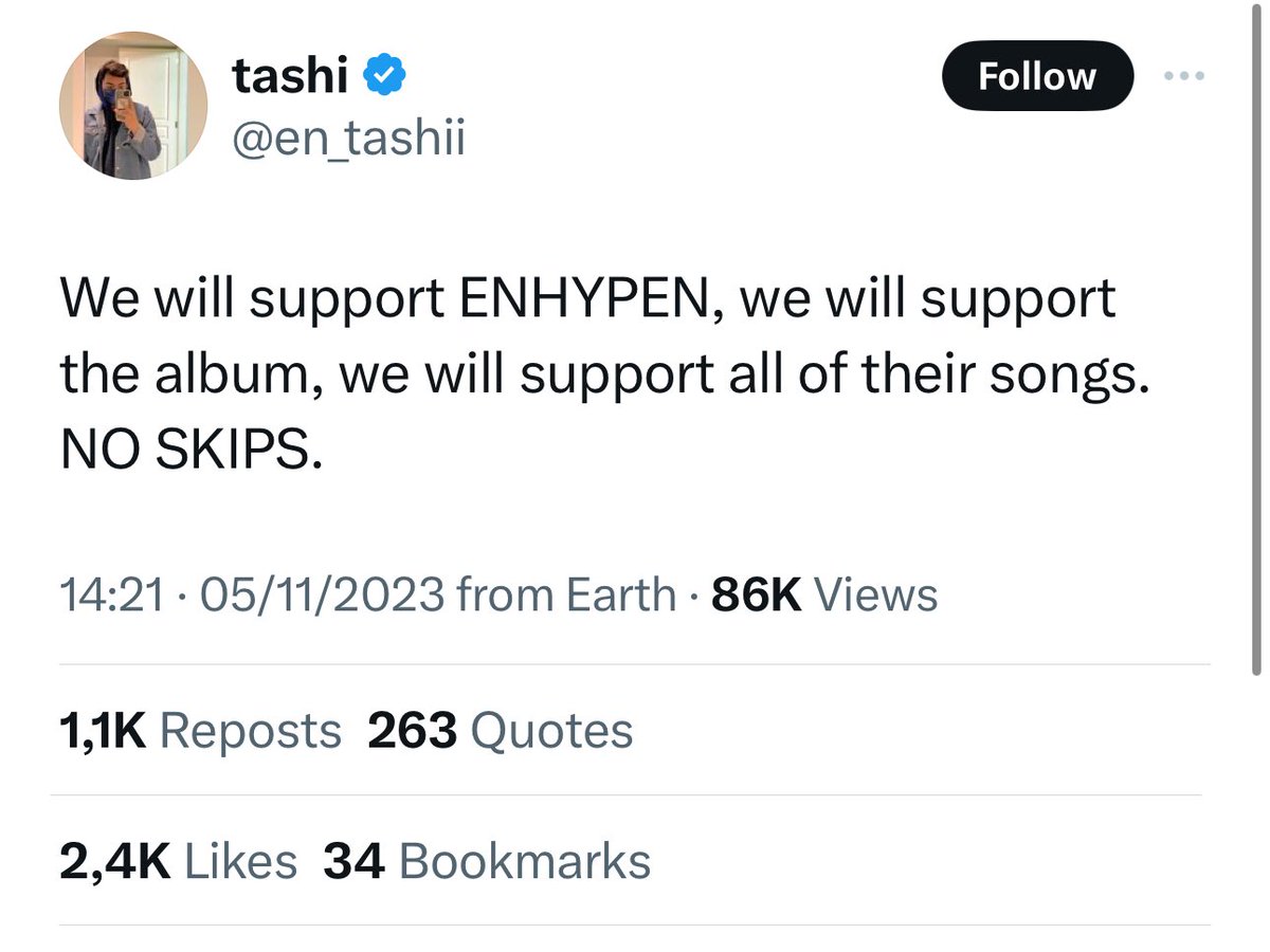 and shame on all of you so-called big accounts on engenetwt. all of your retweets about palestine just went into the air and mean nothing bc you guys were so quick to put the music before them, disgusting how these are the people with a platform on here.