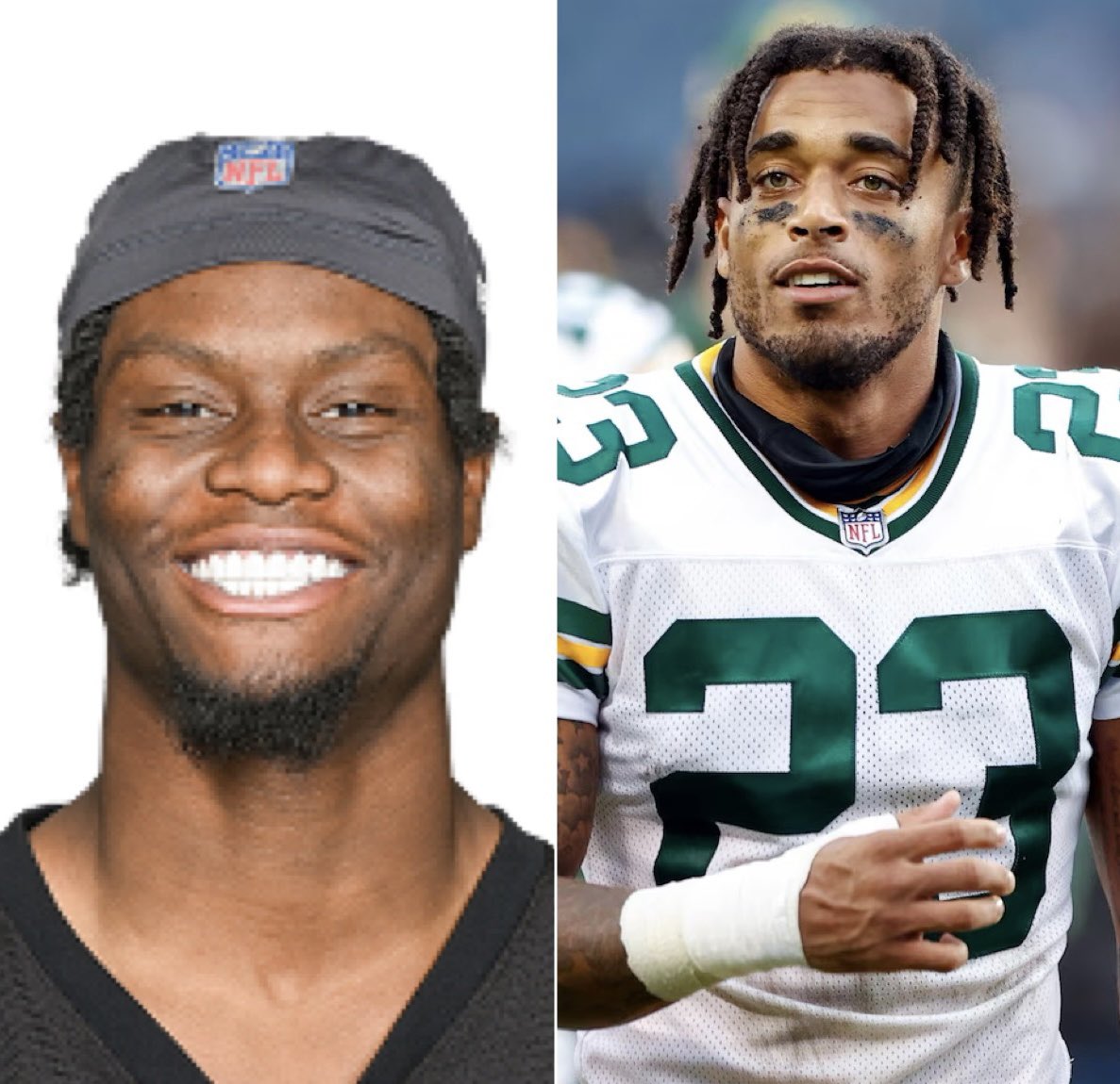 PickensBurgh's tweet photo. 🚨🚨BREAKING🚨🚨

Packers CB Jaire Alexander reportedly “not sleeping well” due to upcoming matchup with star-studded Pittsburgh Steelers WR George Pickens. 

Alexander claims he hears “I’m him”, in his sleep from Steelers WR George Pickens. Definitely something to note going into week 10.

#Steelers #Packers