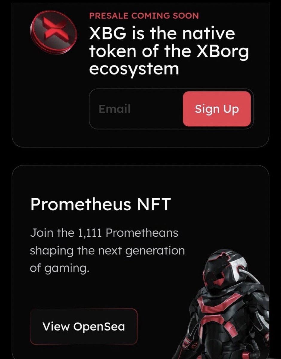 DjaniWhaleSkul's tweet photo. Embark on a journey of gaming transformation with #XBorg's Prometheus. ๐ฎ Craft your own gaming story. Engage with us for unique benefits and help build our collective gaming world. Awaken the hero within and brace for thrilling escapades! ๐๐ #Web3Gaming #PrometheusByXBorg #XBG https://t.co/5f9kuwjmwG