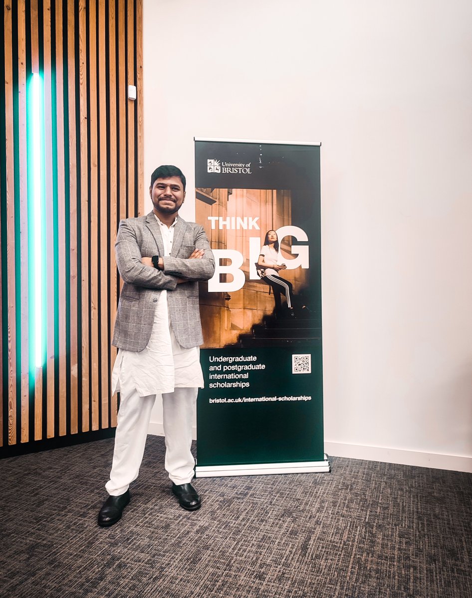 NaveedVisuals's tweet photo. Proud to join the Think Big Development Programme 2023 at the University of Bristol alongside 100 international scholars from 54 countries.
I will be representing Pakistan in front of international community by sharing my documentaries on socio-economic development #England https://t.co/X57fRLYkP3