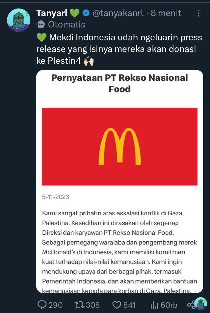 jangan terkecoh, ttp boyc0tt produknya, dia pikir kita sebodoh itu kali ya? dia pikir kita ga tau kalau MUSTAHIL anak usaha ga ngasih royalti apa2 ke induk, cepet banget diperiksa orang pajak kalo gitu wkwkwk 💚