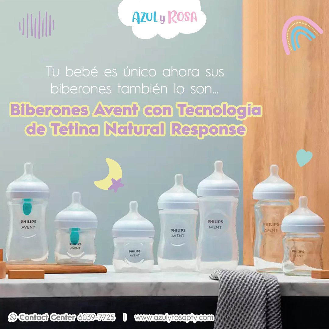azulyrosapty's tweet photo. ¡Alimentación a su propio ritmo! Como en el pecho...

El biberón Natural Response funciona con el ritmo natural de alimentación de tu bebé, lo que facilita combinar la lactancia materna y la alimentación con biberón. #azulyrosapty #avent #philipsavent  
https://t.co/rdxqqlIdr5 https://t.co/sP7CugIhix