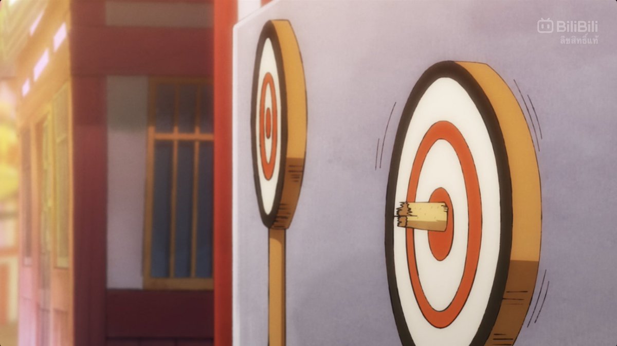 ⠀
　　“นี่ๆ พวกนายลืมใครไปรึเปล่า?”
⠀
　　“ถ้าเป็นเรื่องยิงปืนน่ะ ให้เป็นหน้าที่ของฉันได้เลย!”
⠀
　　ยิงเข้ากลางเป้าอย่างมั่นใจ