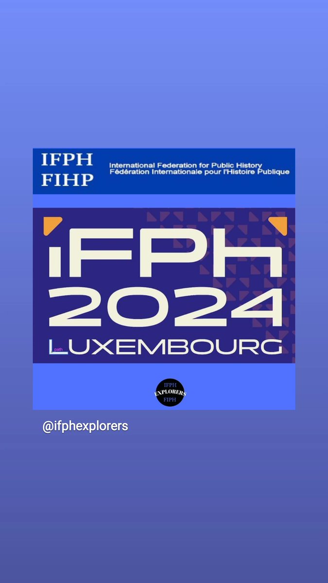 More than 30 panels for IFPH 2024 in #Luxembourg. Send yours until Nov 15! @IFPHStarters @pubhisint @thomascauvin @TanyaEvans14 @ncph @womnknowhistory @memorystudies @HistComm @HistoriesAtRisk @PublicHistoryIT @historiapublik @_GUMELAB @PH_Weekly @ContestedH @PubHistVienna