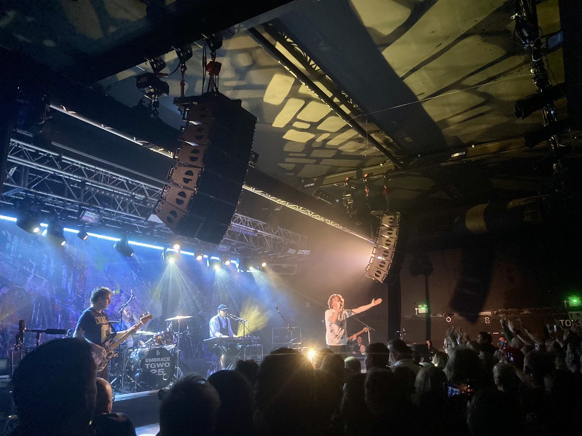 RunningGrump's tweet image. Absolutely brilliant gig in Cardiff’s @TramshedCF watching @embrace last night. Good luck for the rest of the tour gents. Looking forward to celebrating the 50th anniversary 🤞🏼 #thegoodwillout