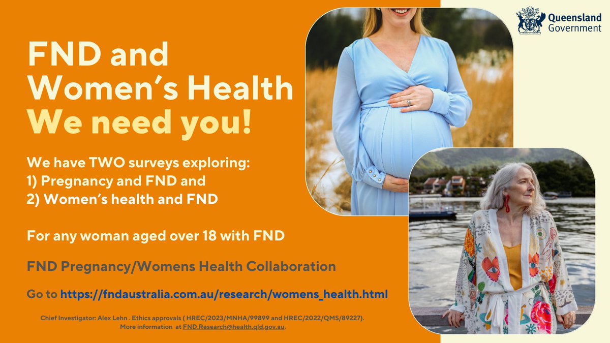 Thank you to more than 150 women with FND who have taken part in our research questionnaire. 

Can you help us get to 500 responses by Christmas?!

If you are woman (&gt;18) with FND please help us at the link below. Please tell others

fndaustralia.com.au/research/women…

Thank you!