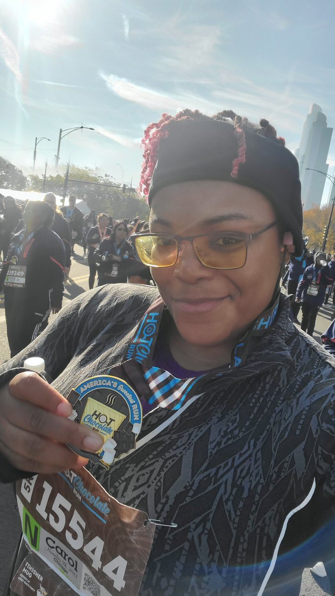 SourceDuMal's tweet image. Year number 9 in the bag!!! #HotChocolate15k #HC15K