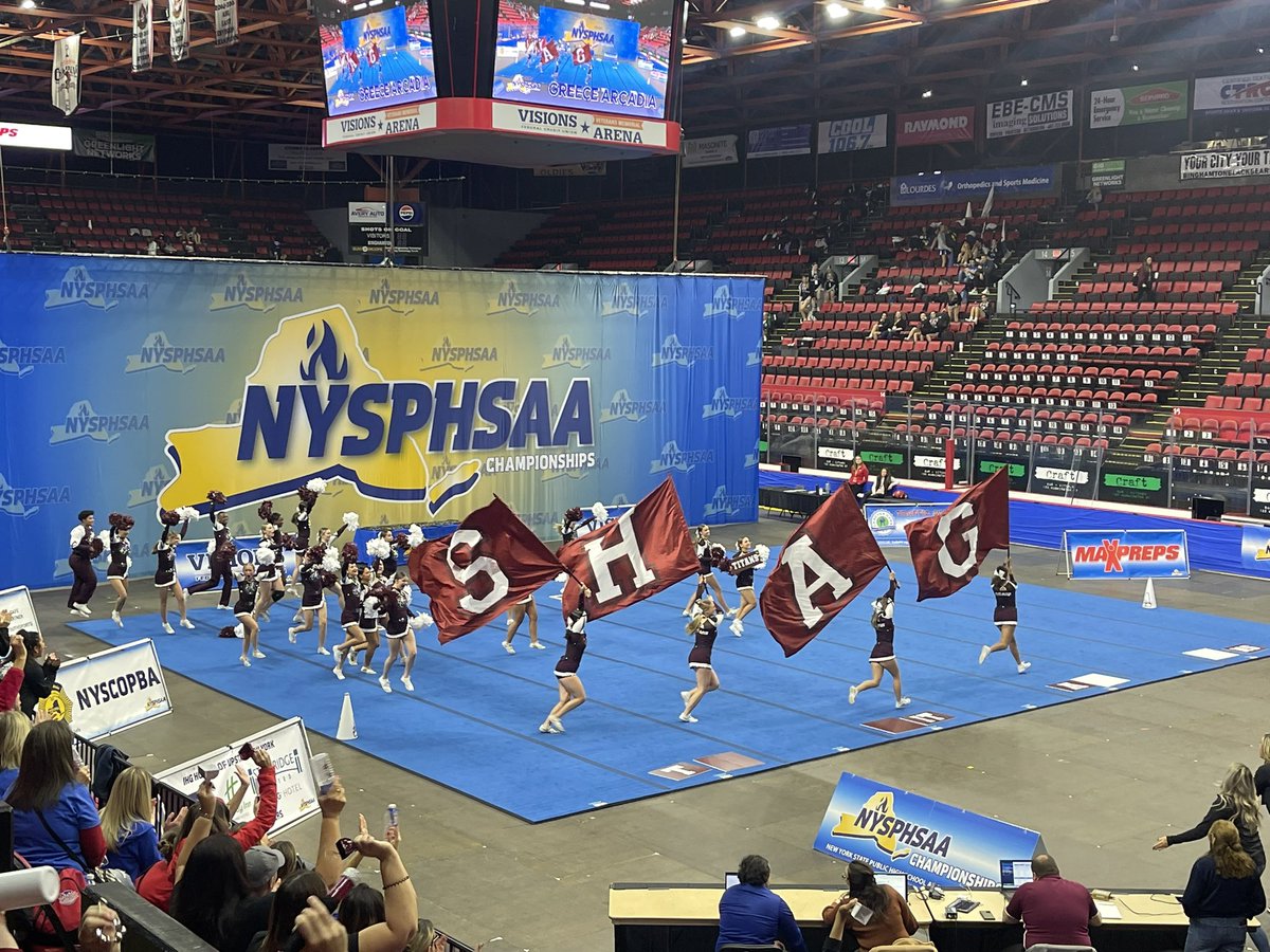 Way to go TITANS!!!!!! <a href="/ARHSTitanTV/">TitanTV</a> <a href="/GreeceCentral/">Greece Central</a> <a href="/ArcadiaCheer/">Arcadia Titans Cheer</a> <a href="/GreeceArcadia/">Greece Arcadia HS</a>