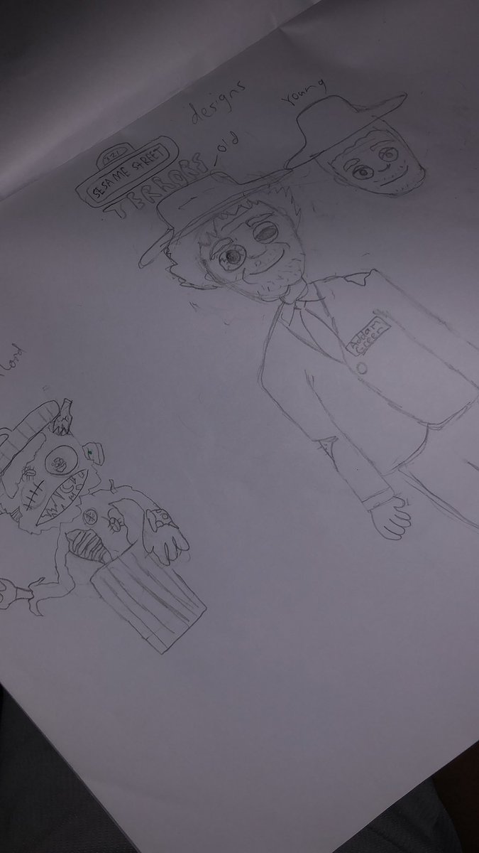 DD_News8's tweet photo. I found concept part of daddy and trash lord in my art book https://t.co/h6RLpI9J6W