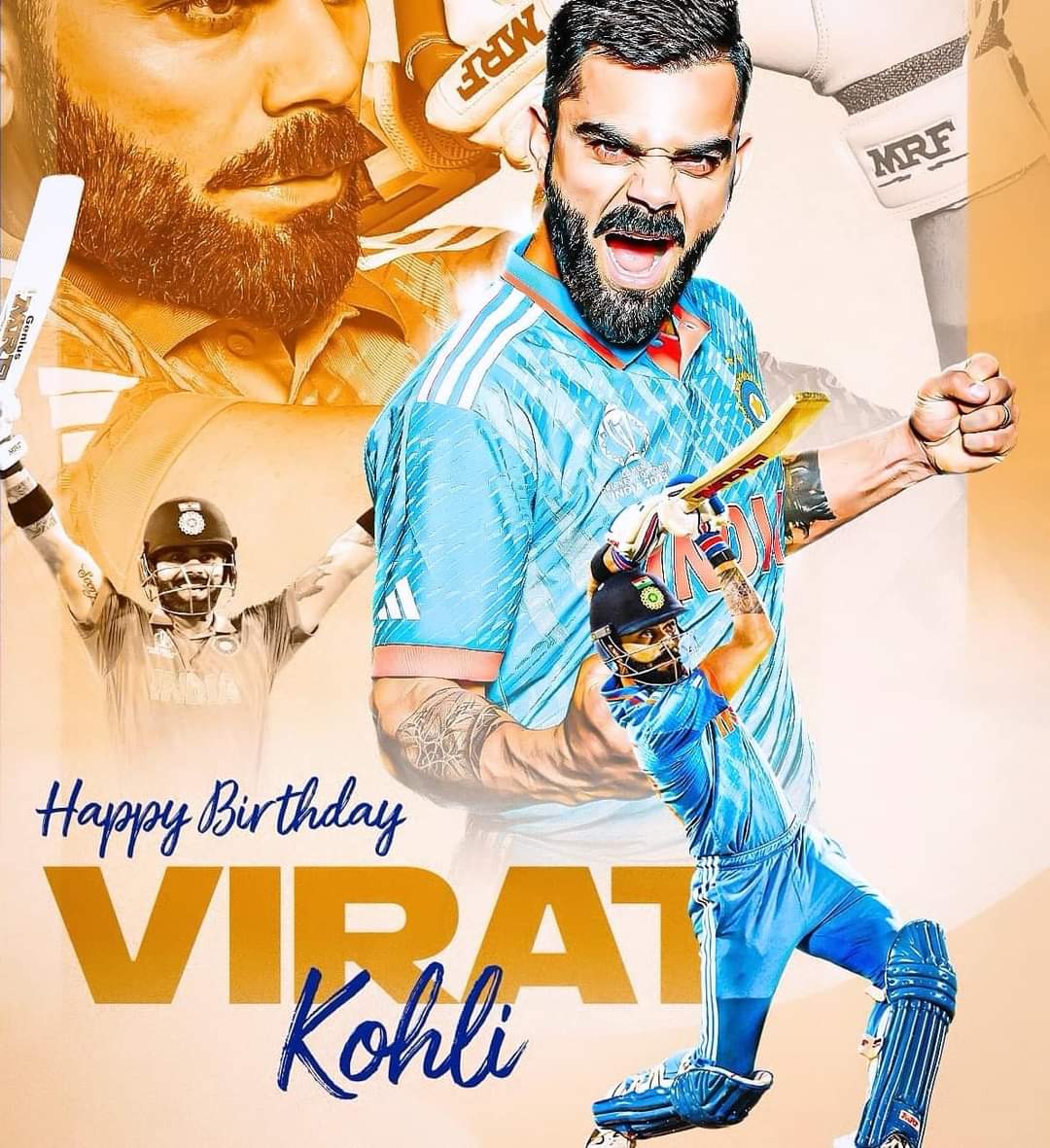 WamankolheSSS's tweet photo. Happy Birthday King Kohli Sir👍🎂
#HappyBirthdayViratKohli
#CeasefireForGazaNOW
#maharashtra
#viralindia
 #nanded
#india
#ViratKohli
#RohitSharma
#AnushkaSharma https://t.co/qAXLyN7rGl