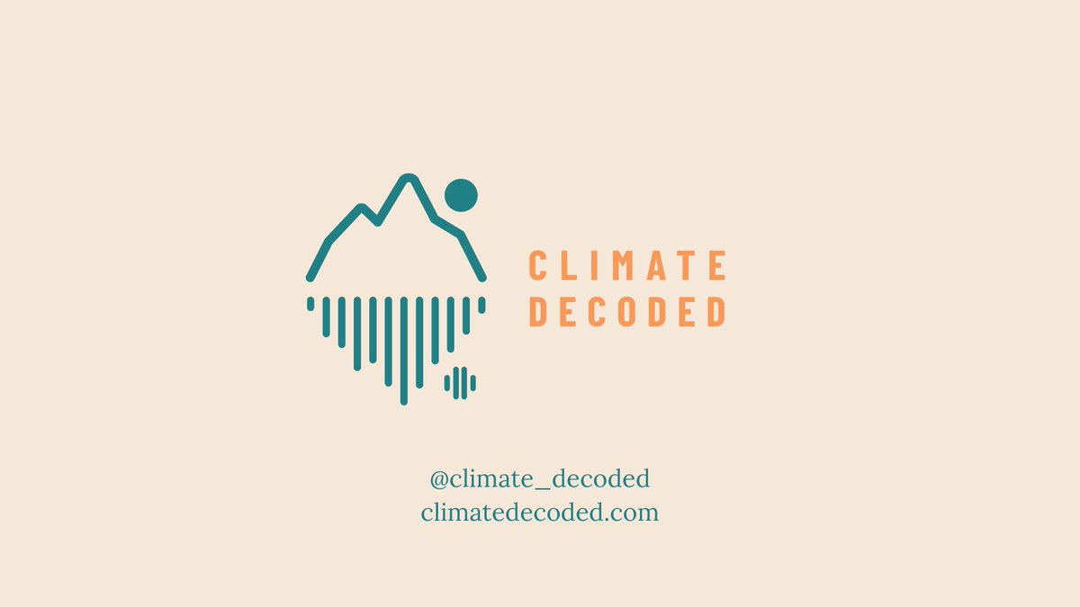 📣Climate Decoded, a climate comms pod made by 6 friends from around the world united by a common passion for climate change ✨

1st ep. goes live tomorrow! With new episodes released every week. You can already listen to our trailer on all the podcast platforms <a href="/Climate_Decoded/">Climate_Decoded</a>