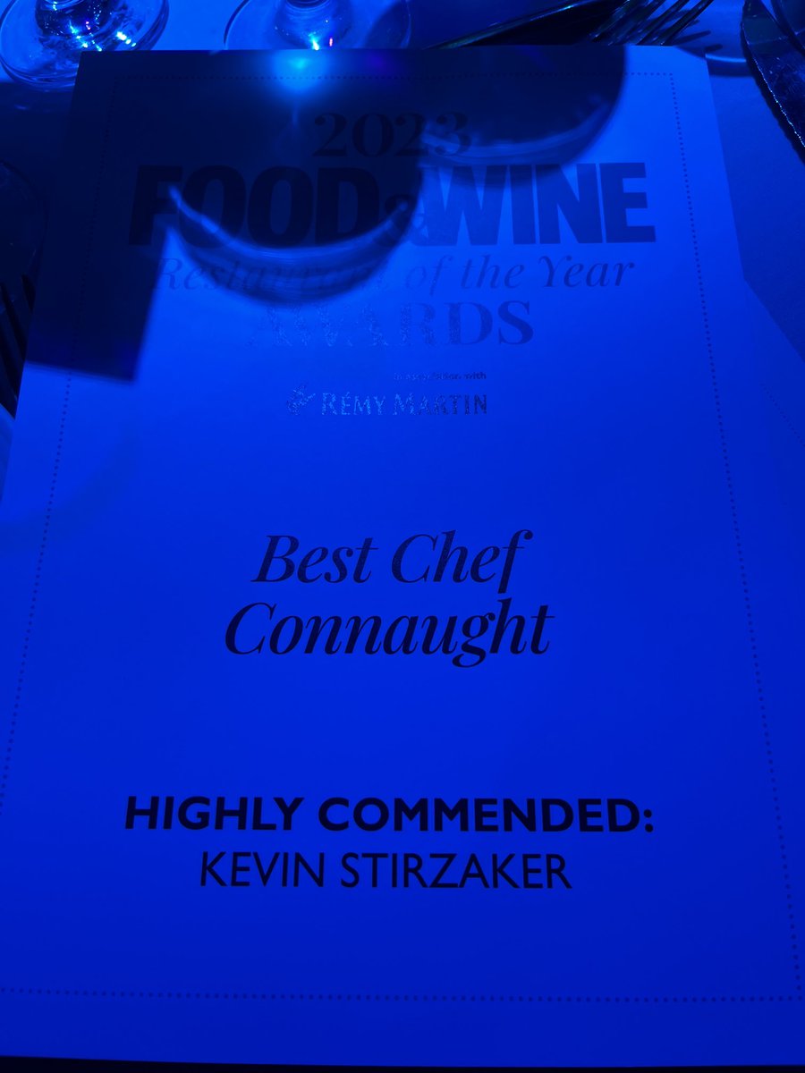 Dining Room Castlebar (@kevinstirzaker) on Twitter photo Omg I am absolutely blown away to win highly recommended Best Chef in Connaught <a href="/foodandwineIE/">FOOD&WINE Magazine Ireland</a> awards!! Wow o wow 🤩 thanks so much <a href="/gnelis/">Gillian Nelis</a> <a href="/foodandwineIE/">FOOD&WINE Magazine Ireland</a> Omg I am absolutely blown away to win highly recommended Best Chef in Connaught <a href="/foodandwineIE/">FOOD&WINE Magazine Ireland</a> awards!! Wow o wow 🤩 thanks so much <a href="/gnelis/">Gillian Nelis</a> <a href="/foodandwineIE/">FOOD&WINE Magazine Ireland</a>