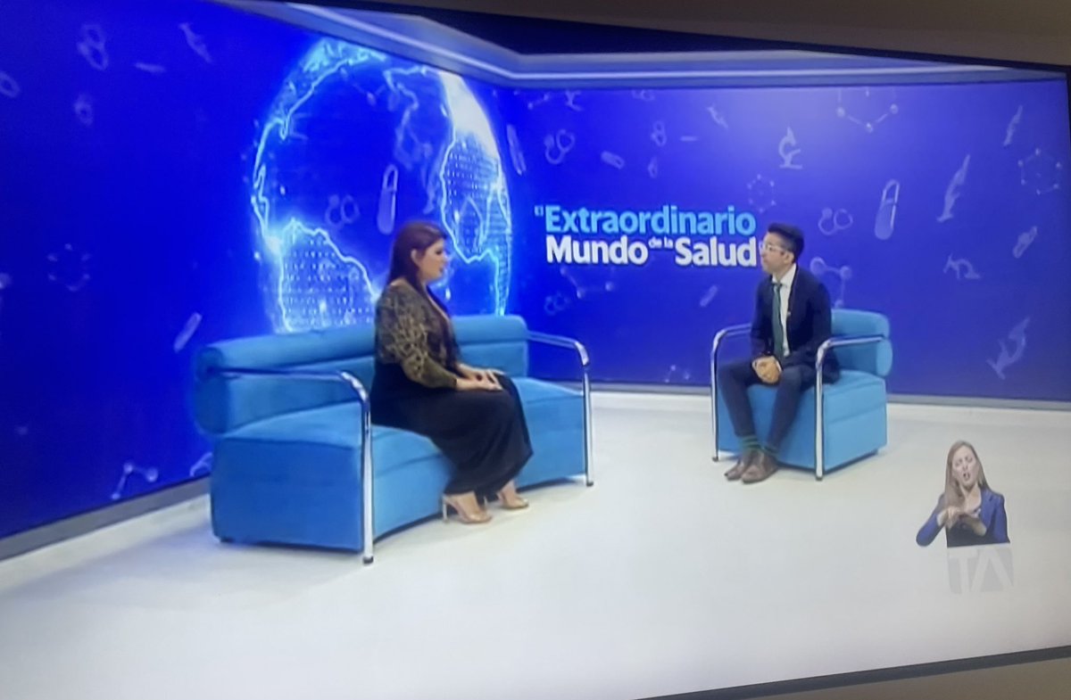 En este momento, junto al doctor Esteban Ortiz, <a href="/EstebanOrtizMD/">Esteban Ortiz</a> grabamos nuestro último programa del #Extraordinariomundodelasalud
Estamos hablando sobre el insomnio, esta patología tan común.
En este momento por <a href="/teleamazonasec/">Teleamazonas</a>