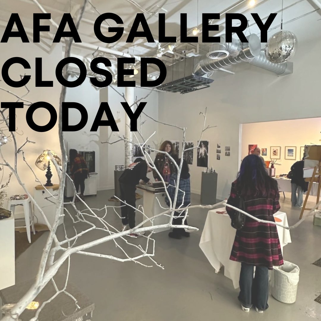 AFA Gallery is closed today (11/5/23)

We will reopen on Thursday - join us to continue exploring (and adding) to The Moth Project exhibit/installation

Select works are also ready to view and purchase online now: artistsforart.org/shop/moth-proj…