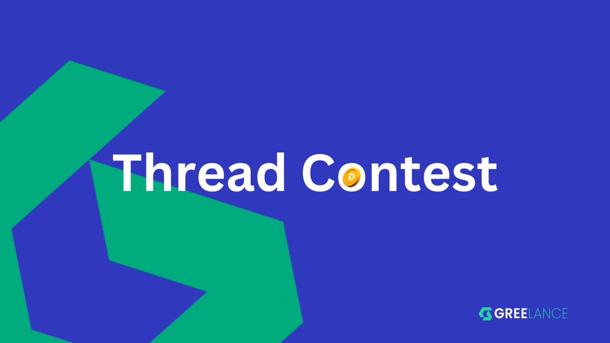 🚀 Join the $100 Thread Contest! 📢 📝 How to Participate: 🚀 Follow @GreelanceNews 🔁 Retweet this & tag friends ✍️ Create an engaging thread about @GreelanceNews 🔖 Tag @GreelanceNews, use #Greelance in ur thread 🚀 Be active in TG @greelanceNeww 🏅 Winners Announcement