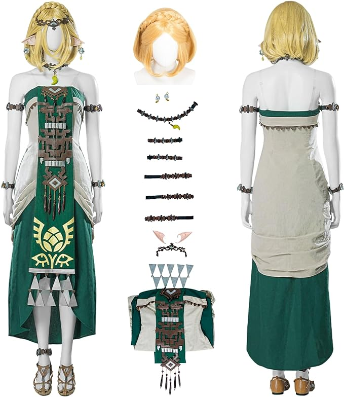 Tears of the Kingdom Zelda costume is available on Amazon amzn.to/3FMZCPE